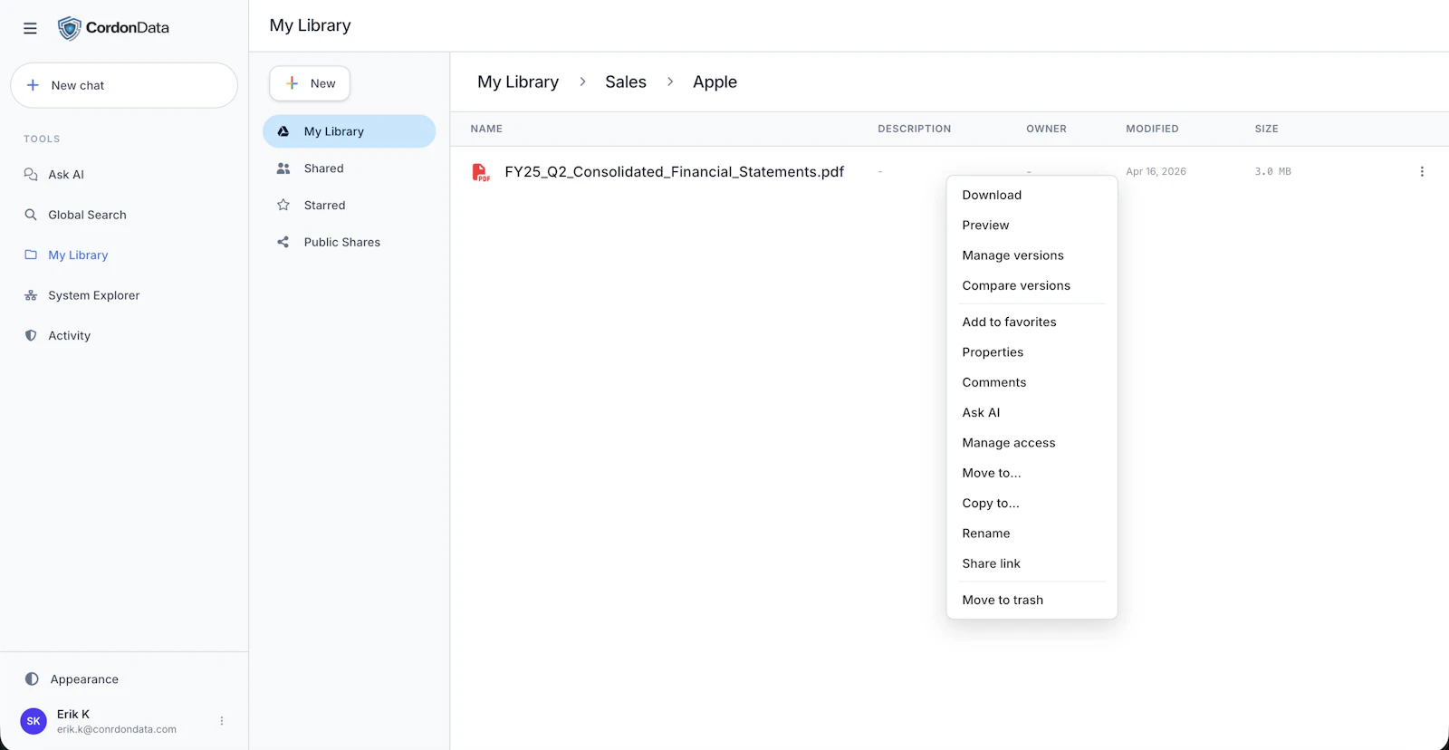 CordonData screenshot 4