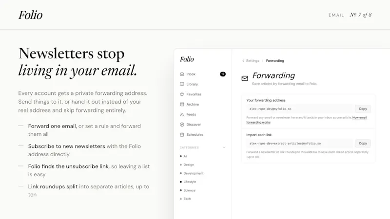 Folio screenshot 9