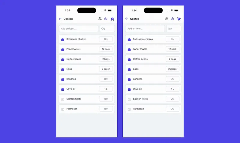 EZlist screenshot 1