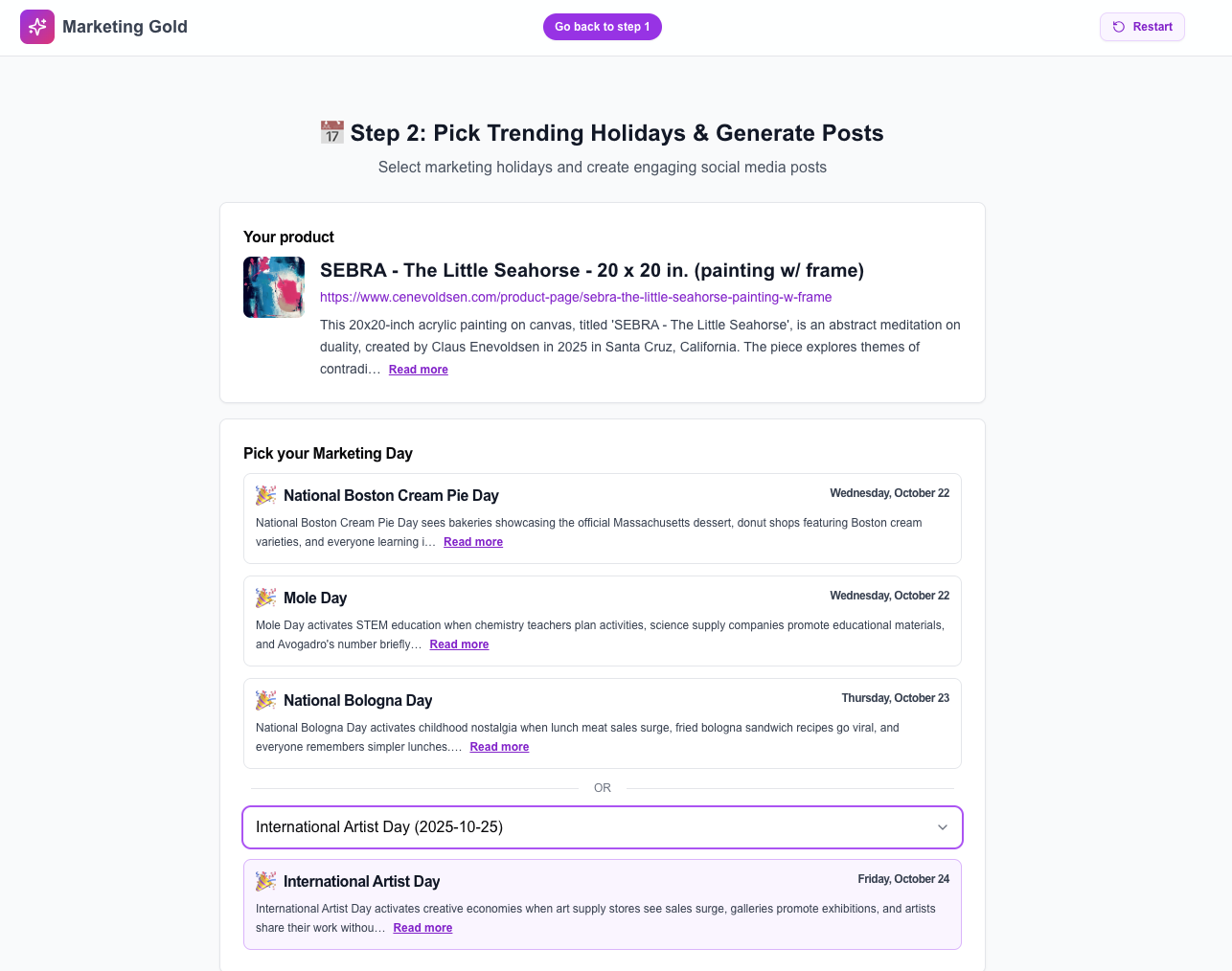 Marketing Gold gallery image