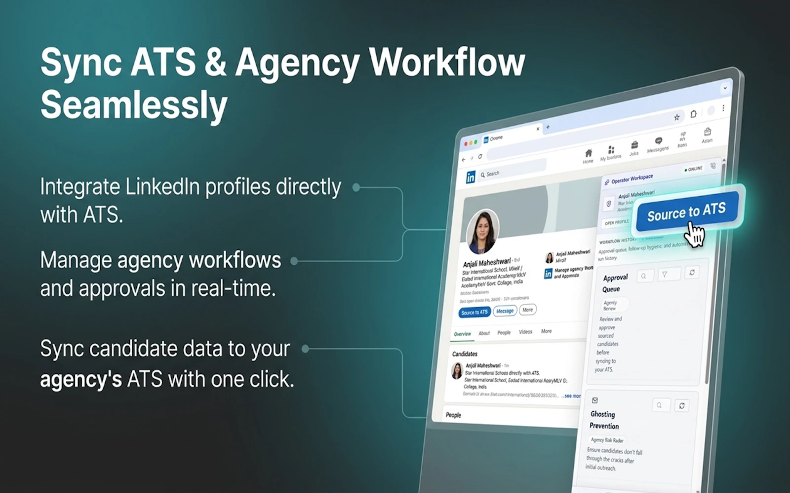 BoltIn - One Click Sourcer for LinkedIn screenshot 4