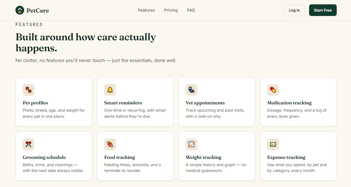 PetCare — Everything your pet needs gallery image