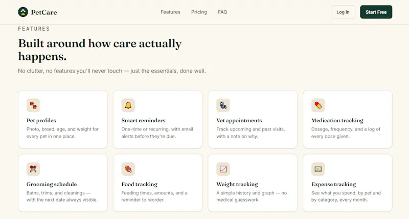 PetCare — Everything your pet needs screenshot 2