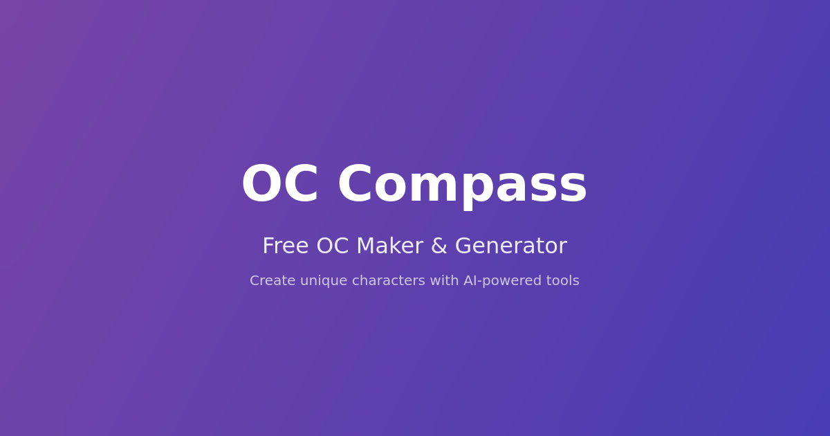 OC Compass — AI Character Generator gallery image