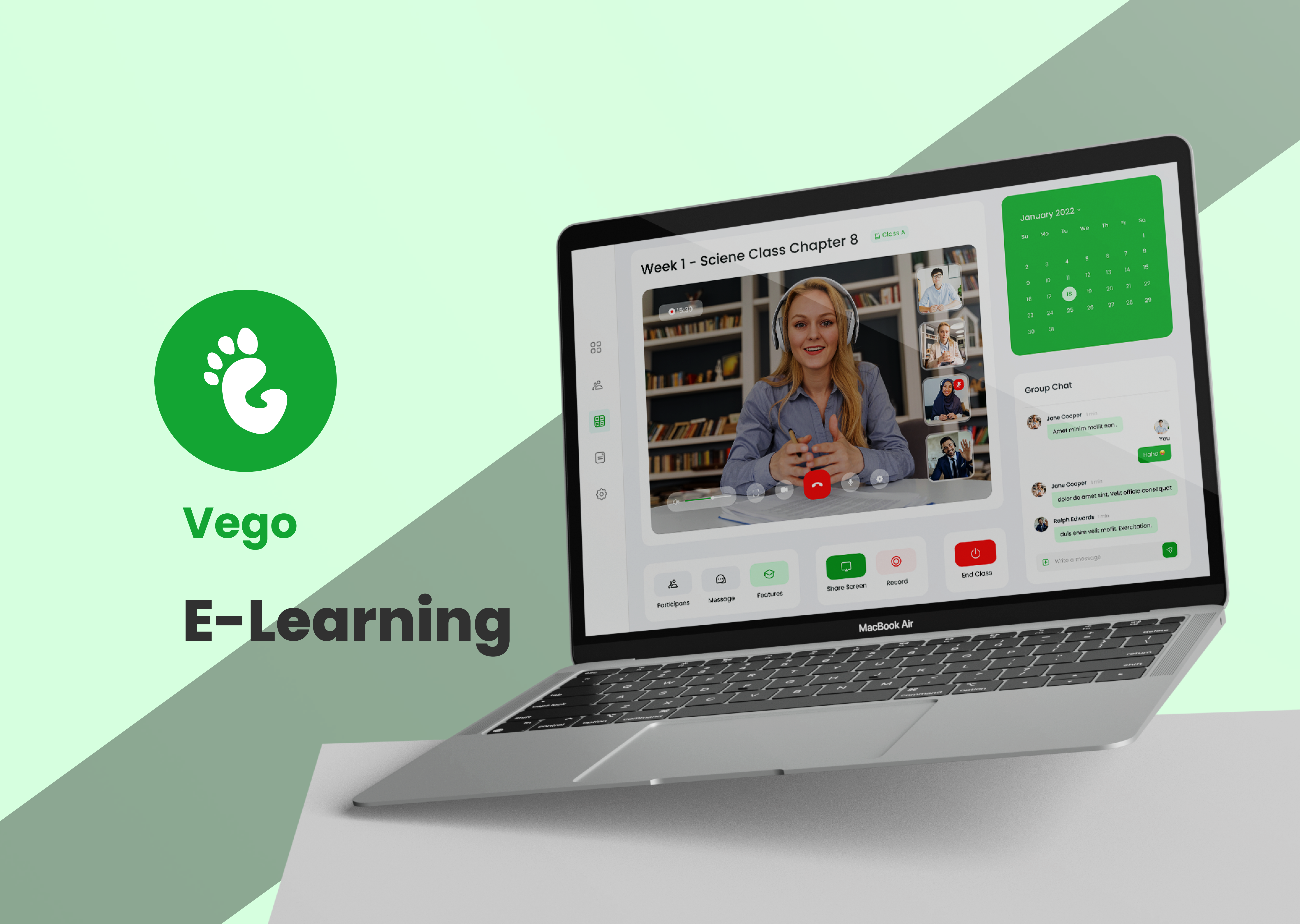 Nền tảng học tập điện tử- Trang gọi video media 1