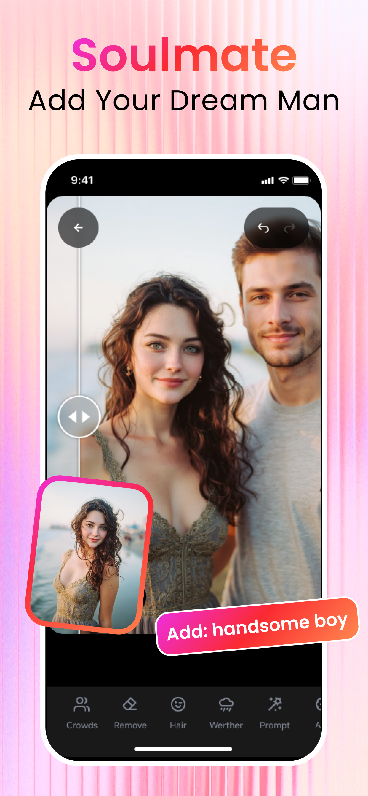 Média ClearCrowds - Remove crowds, wires, and photobombs — keep the moment. 4