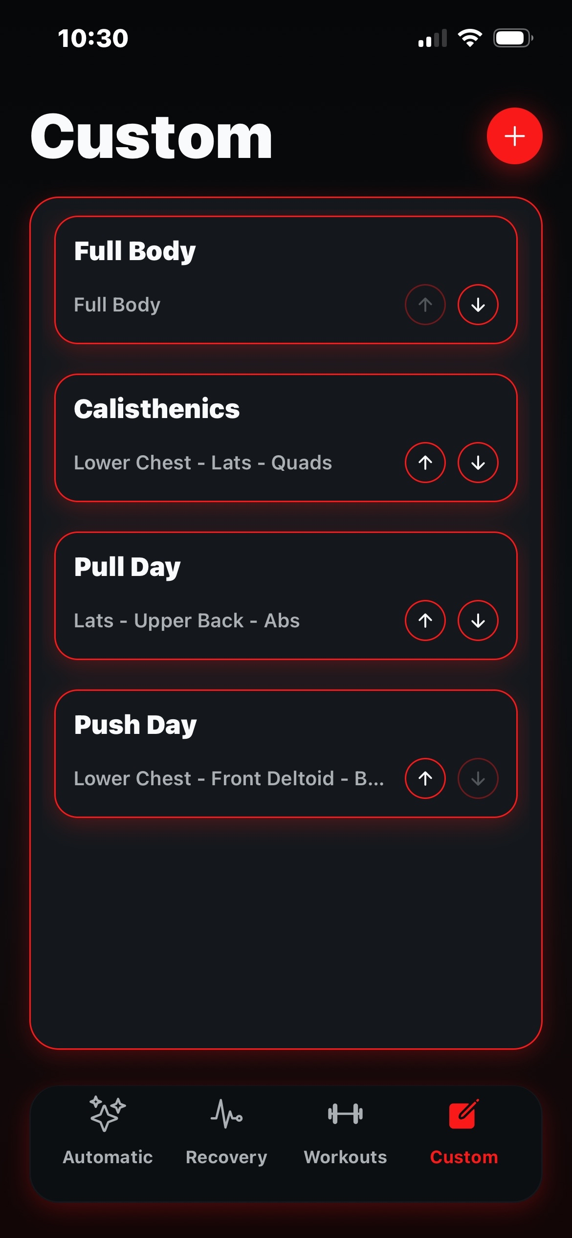 Forma – Workout Creator 2.0 screenshot 4