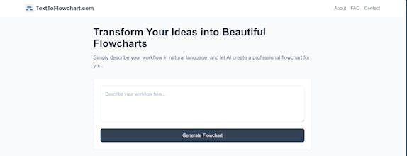 TextToFlowchart.com gallery image