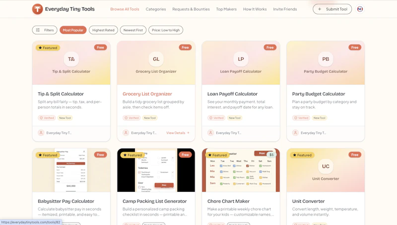 Everyday Tiny Tools screenshot 2