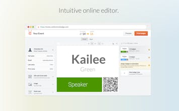 Conference Badge 2.0 gallery image