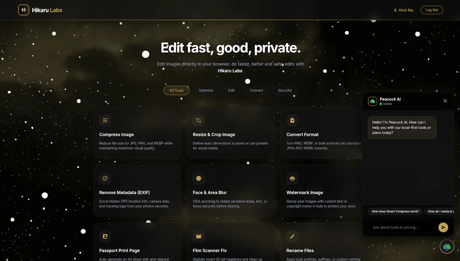 Hikaru Labs v2.0 screenshot 2