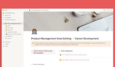 Product Management Goal Setting Tool gallery image