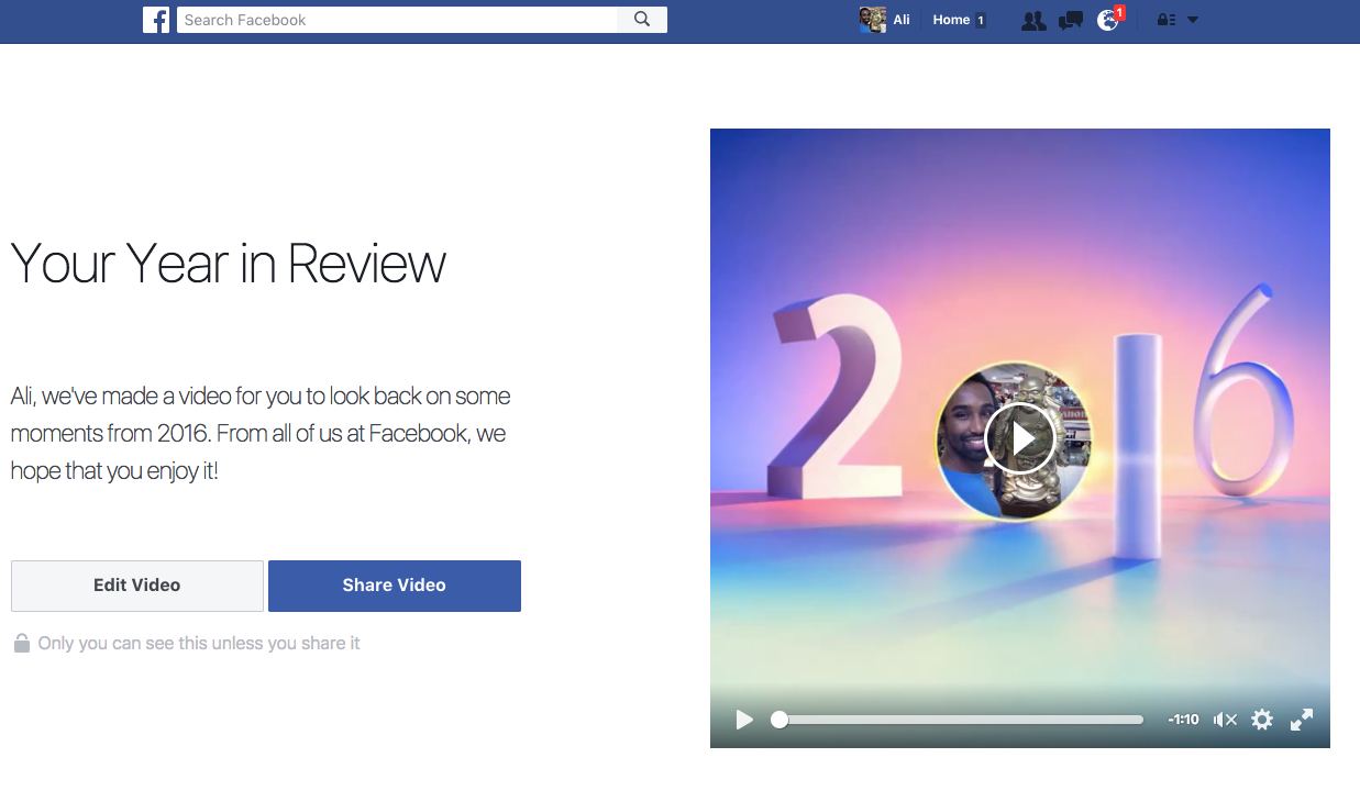 Facebooks year in review gallery image