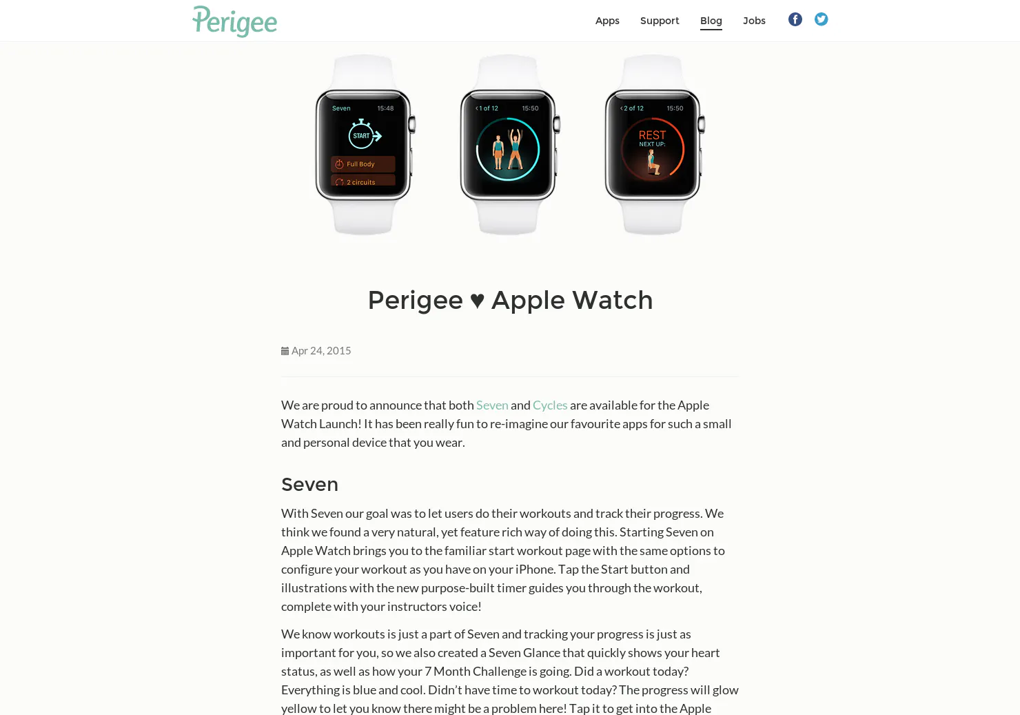 Seven for Apple Watch