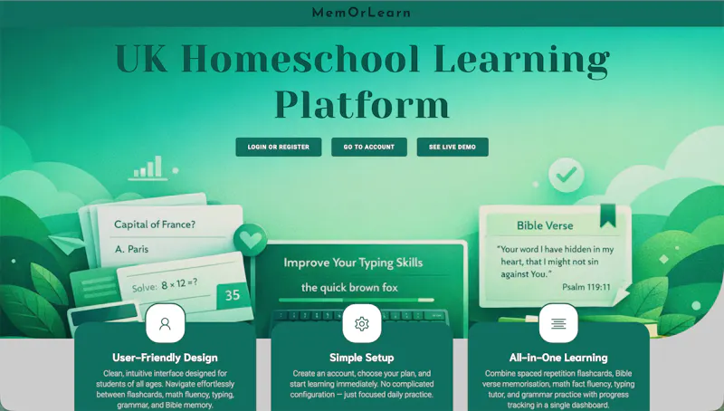 MemOrLearn screenshot 2