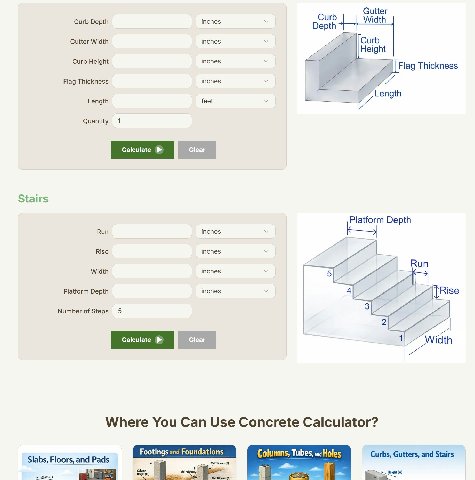 Concrete Calculator gallery image