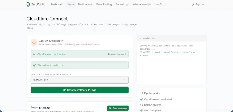 ZeroConfig screenshot 2