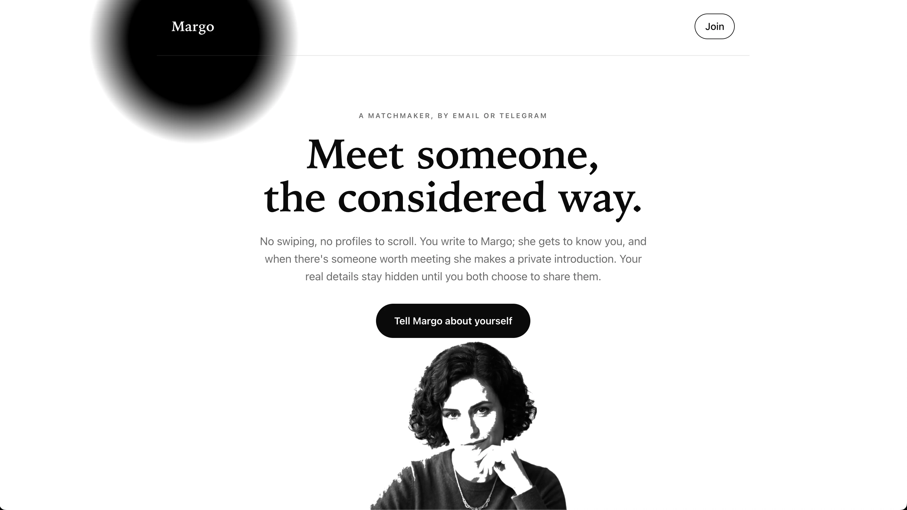 Margo : Dating through emails 截图