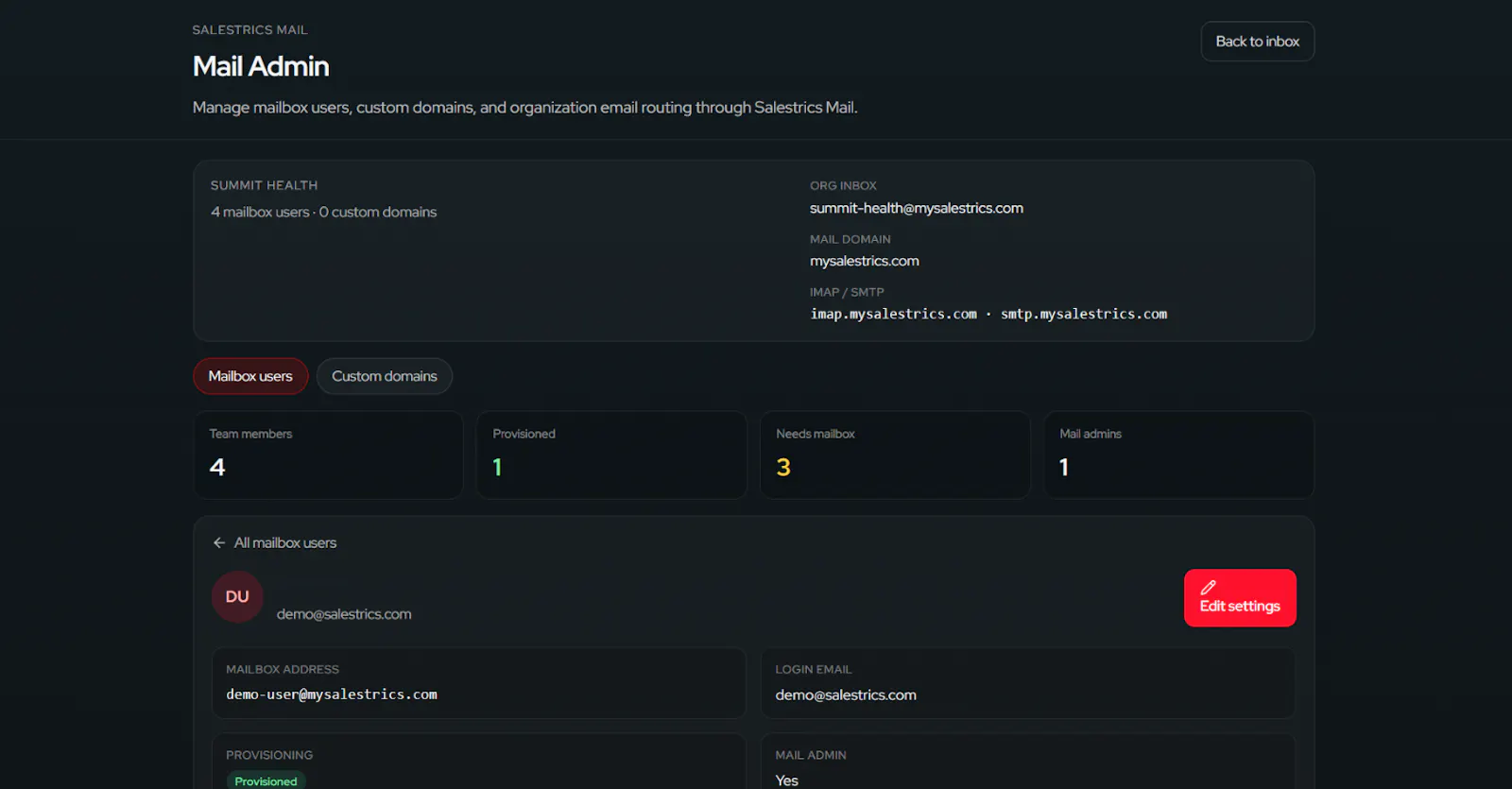 Salestrics AI-Native Email Beta screenshot 11
