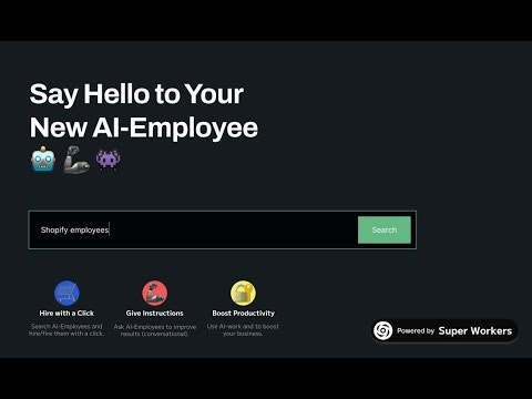 startuptile Super Workers-Fiverr but for hiring AI agents.