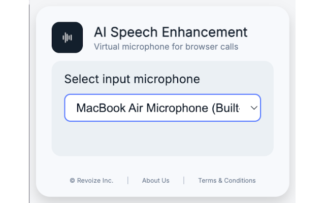 Revoize AI Speech Enhancement gallery image