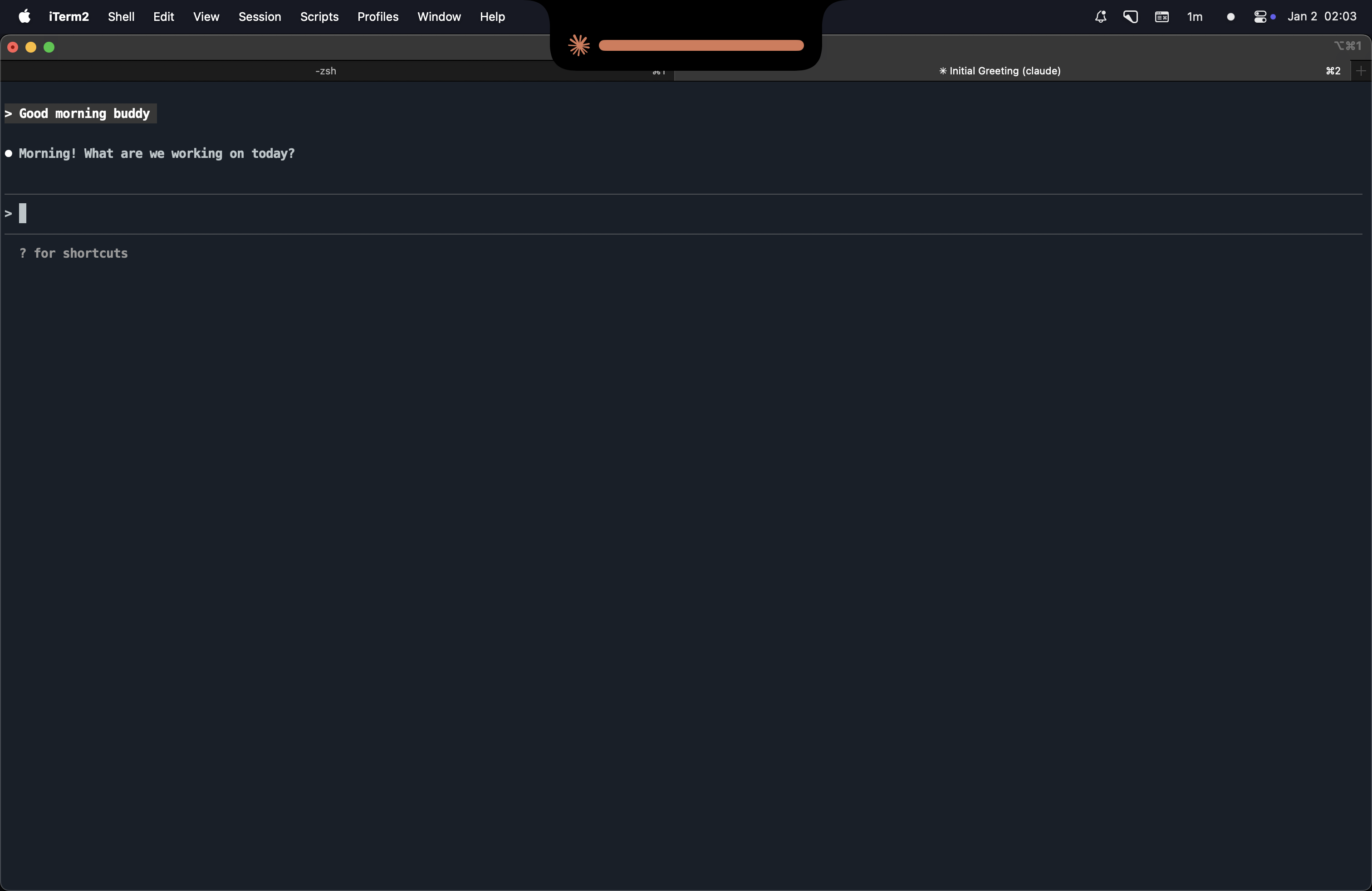 Notchification screenshot