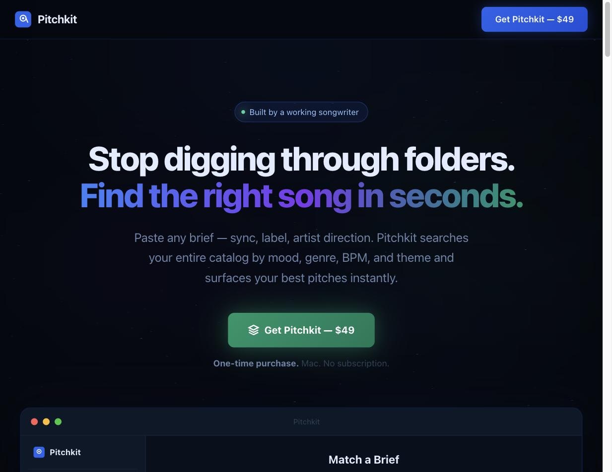 Pitchkit gallery image