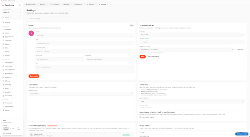 OpenReply - Your Social Media Copilot screenshot 8