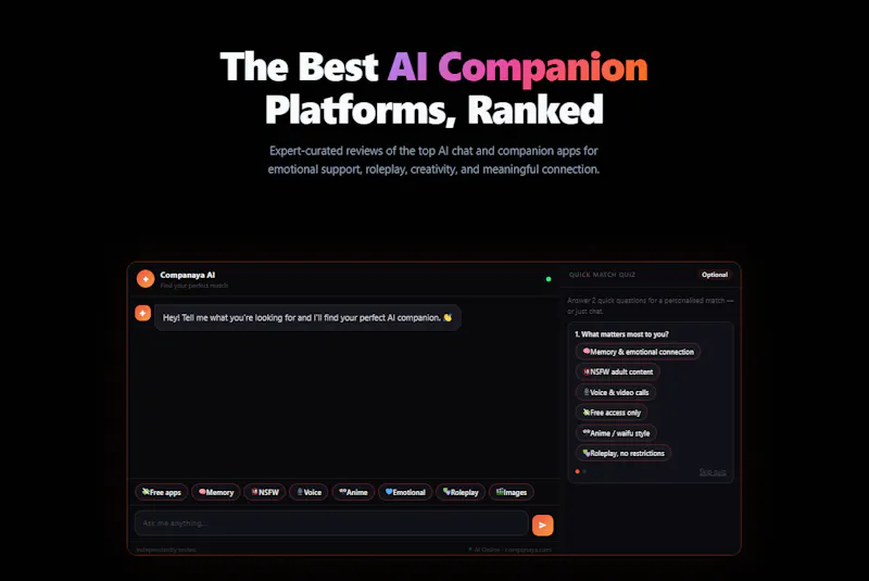 Companaya screenshot 2