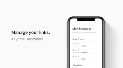 Notion Link Manager gallery image