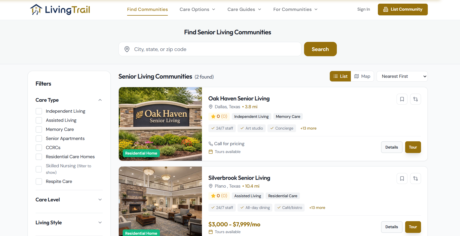 LivingTrail gallery image