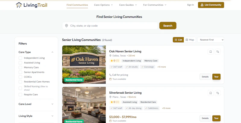 LivingTrail screenshot 2