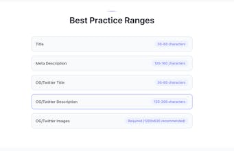 Meta Tag Analyzer gallery image