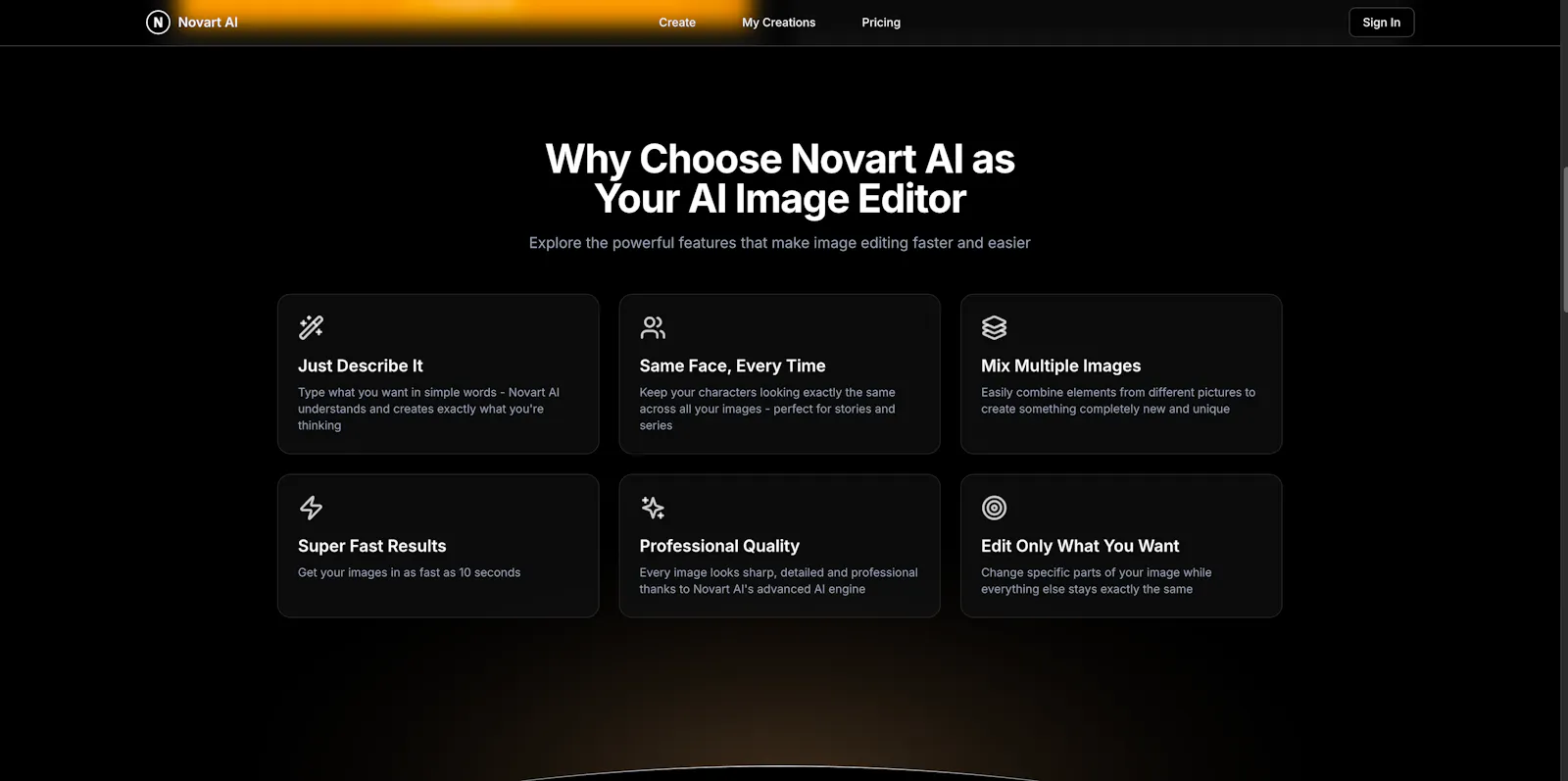 Novart AI screenshot 2