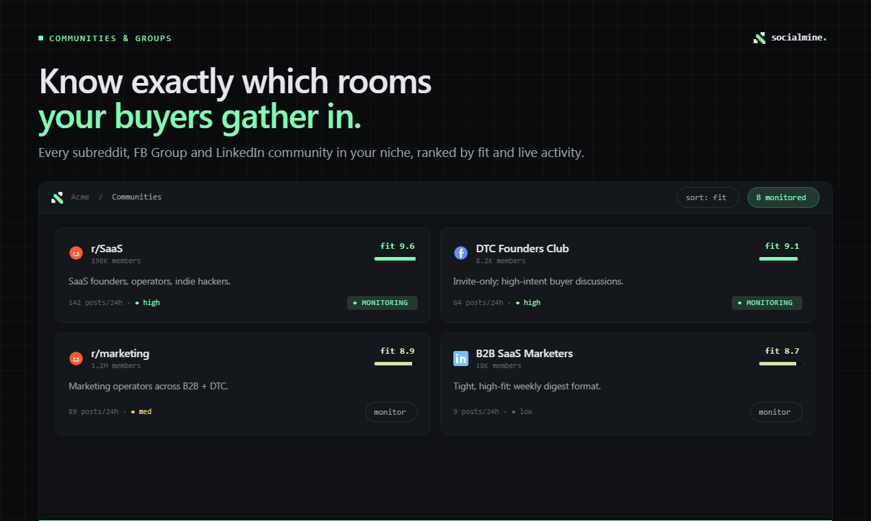 Socialmine gallery image