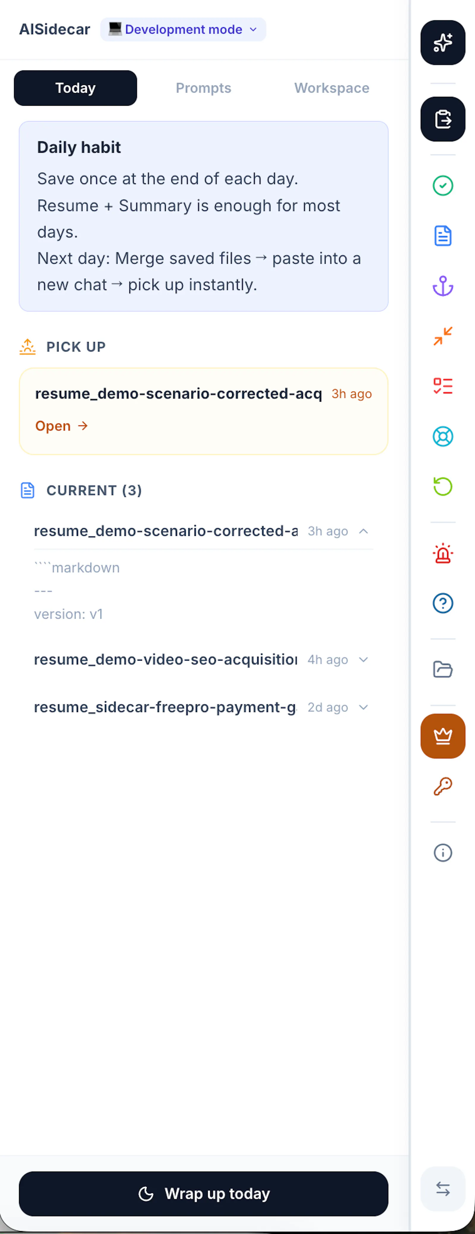 AISidecar screenshot 2