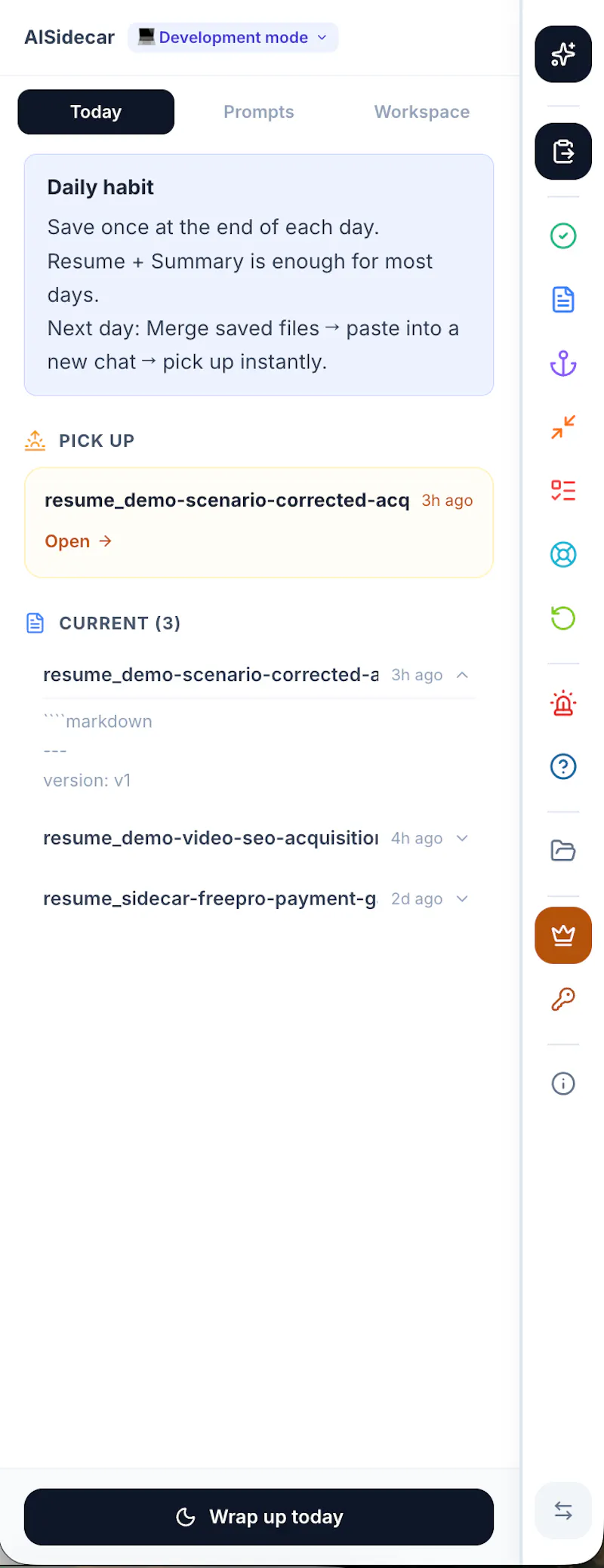 AISidecar screenshot 2