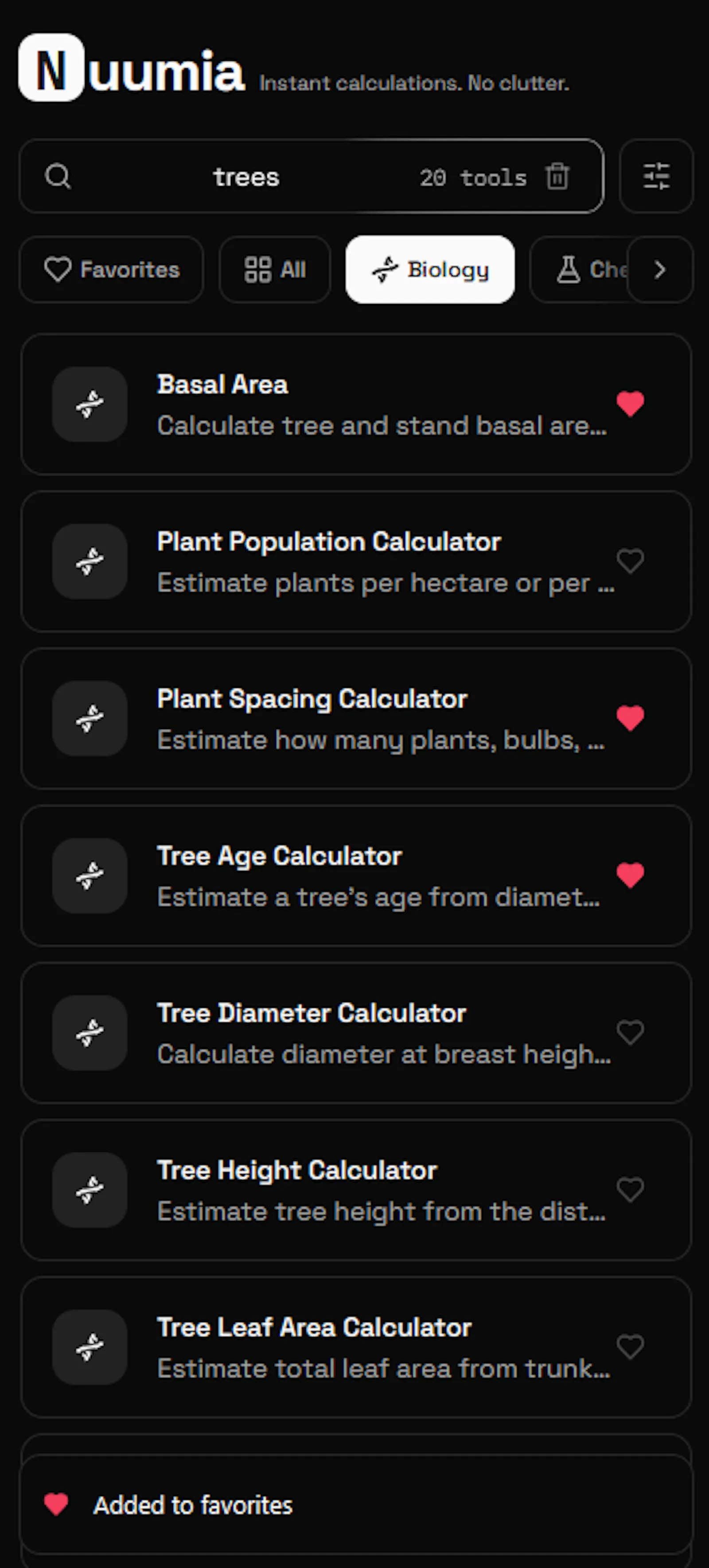 Nuumia screenshot 2