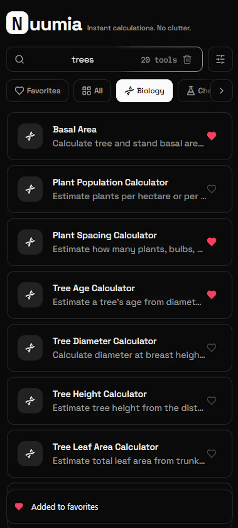 Nuumia screenshot 2