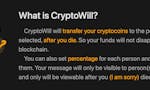 CryptoWill image