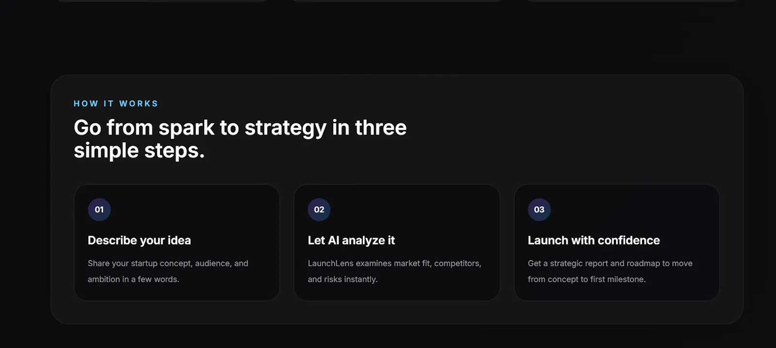 Launchlens screenshot 2