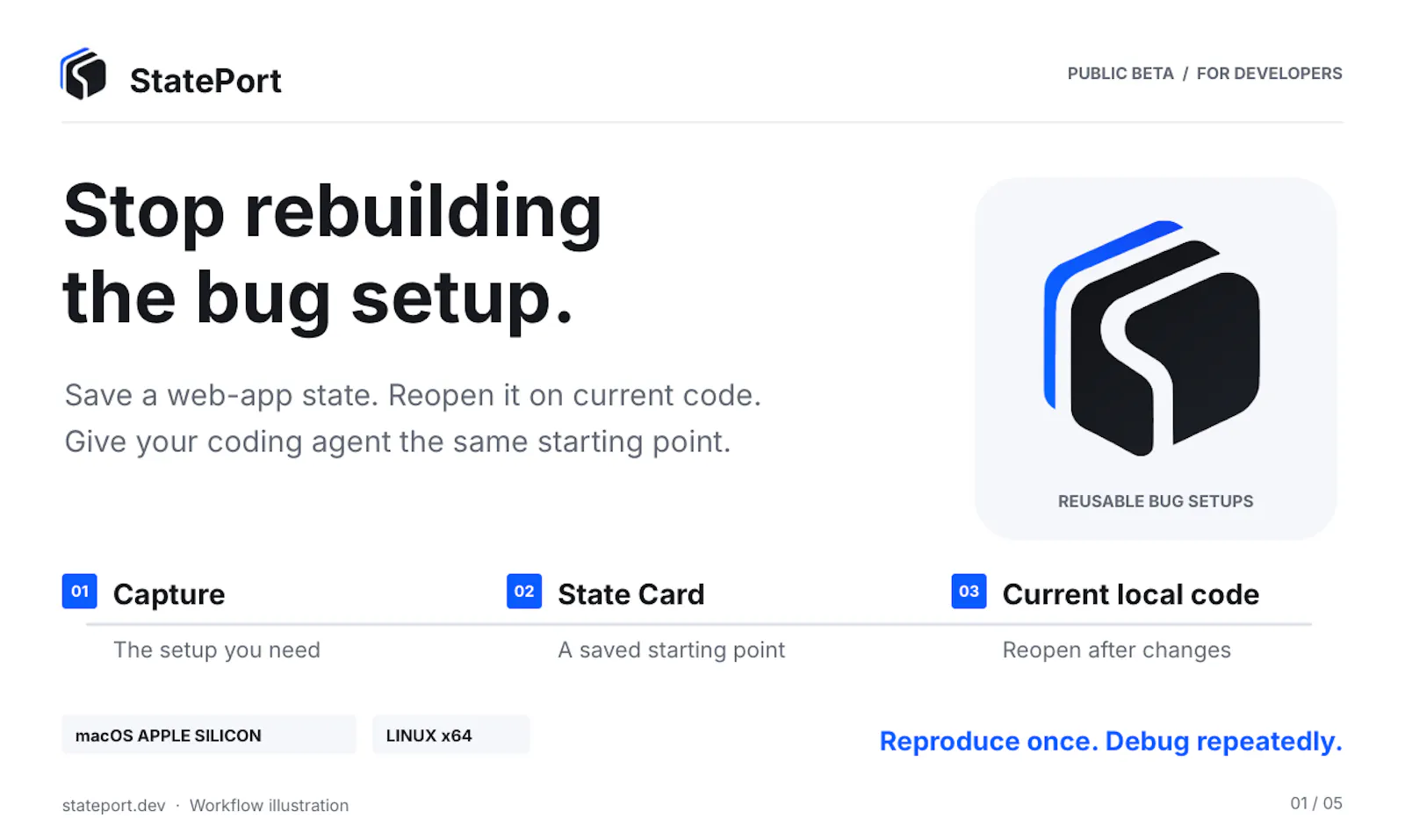 StatePort screenshot 1