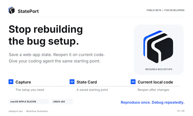 StatePort screenshot 1
