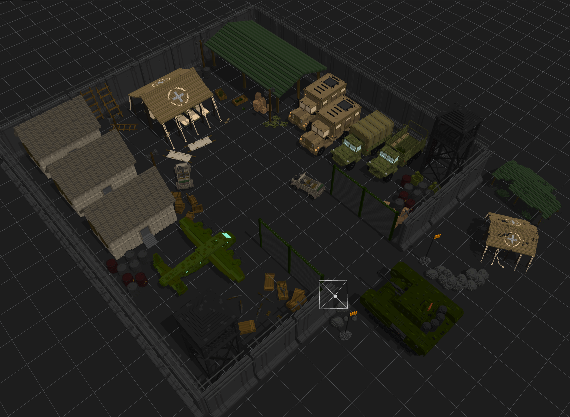 Voxel World War Assets gallery image