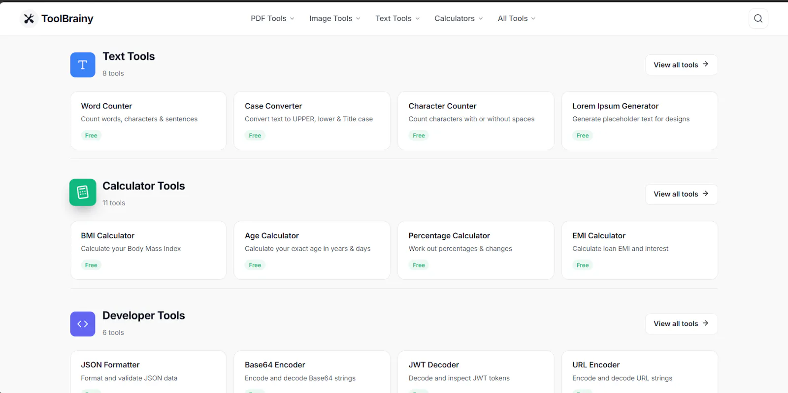 ToolBrainy screenshot 2