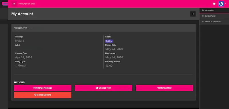 Limitless Hosting screenshot 3