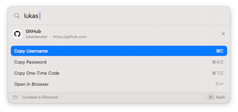 Pass Quick Access screenshot 4