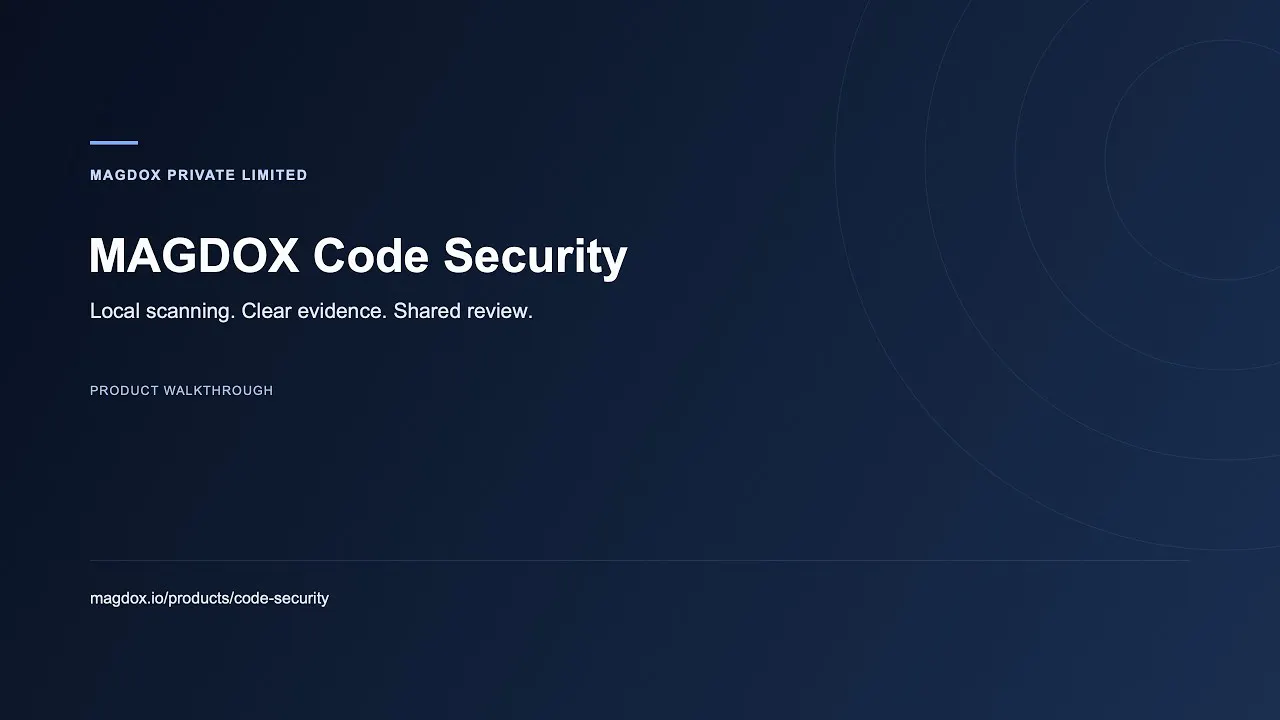 MAGDOX Code Security gallery image