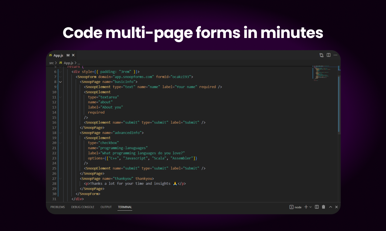 snoopForms - The open-source Typeform alternative, and much more media 4
