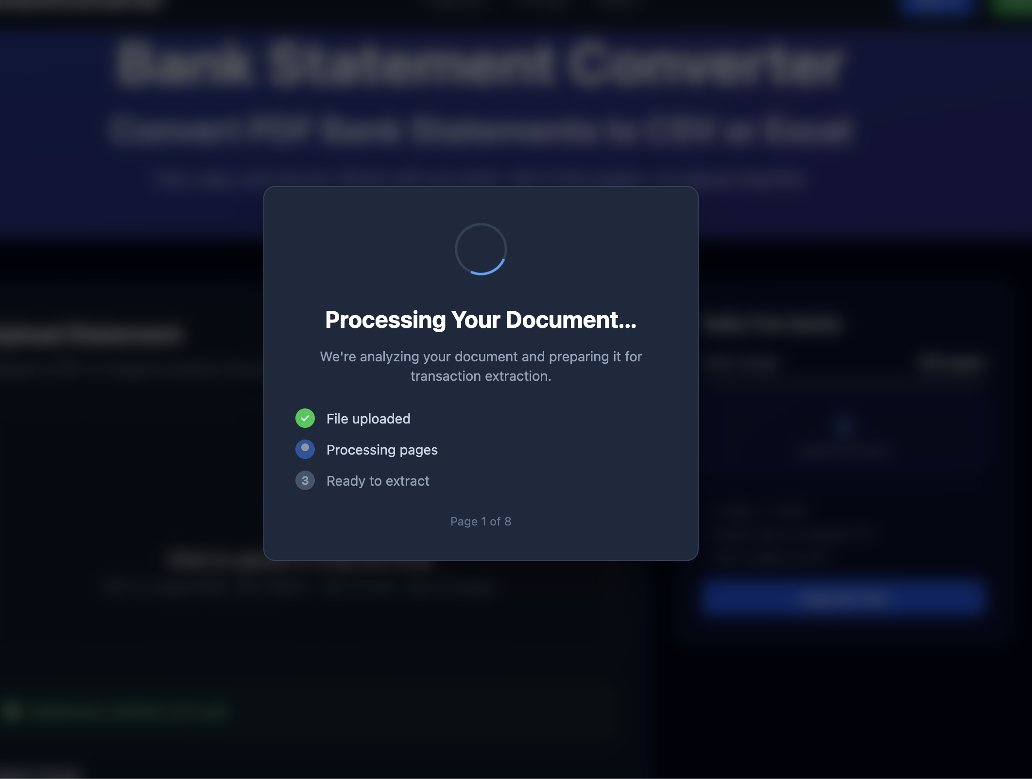 Bank Statement Converter - Screenshot 2 preview